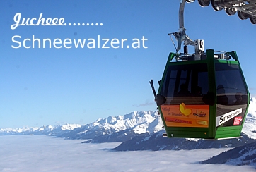 Schneewalzer in der Skiarena Wildkogel